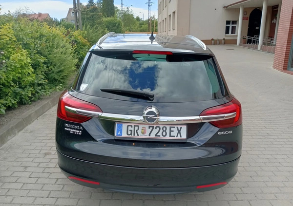 Opel Insignia cena 40900 przebieg: 217000, rok produkcji 2015 z Racibórz małe 436